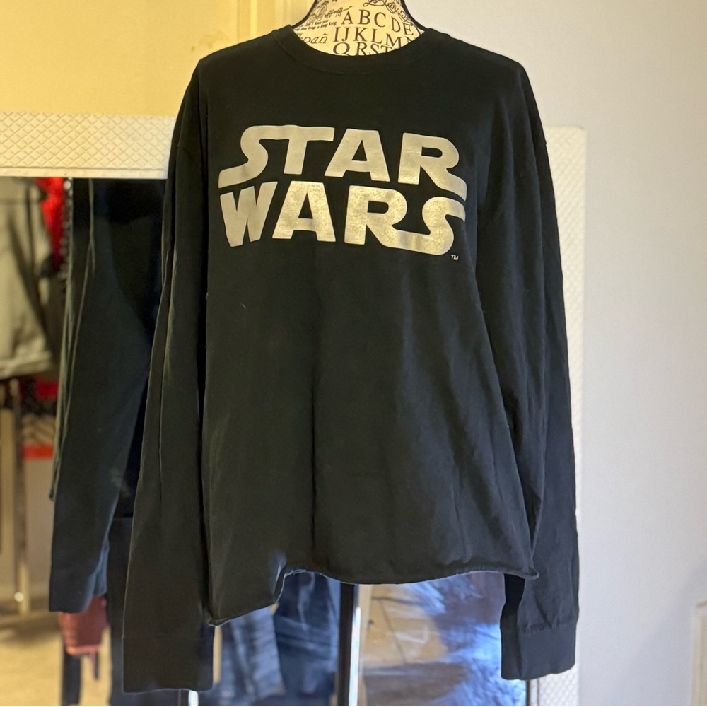 Disney Black Star Wars Graphic Tee